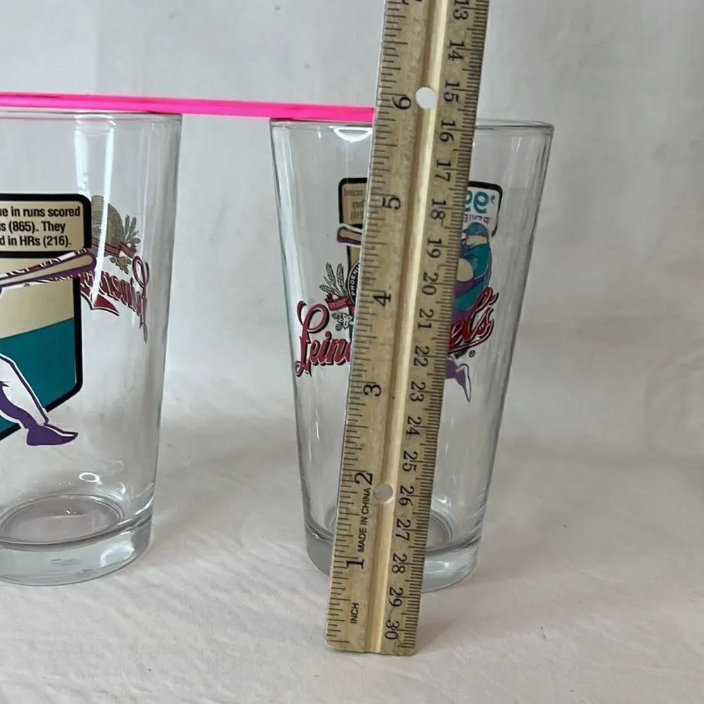 Leinenkugels Beer Glasses 16 Oz Each Set 2 Handcrafted Quality Phoenix Arizona
